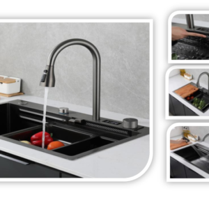 Model Chậu + Vòi Hl611 7546tnnd Nano( Hiển Thị Nhiệt độ)